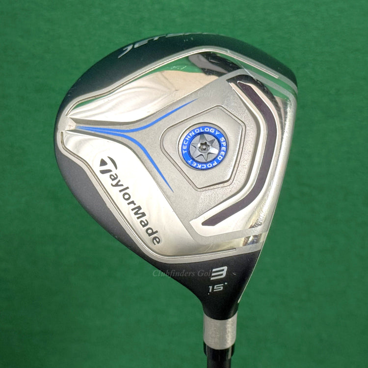 TaylorMade JetSpeed 15° Fairway 3 Wood Matrix Velox T 69-R Graphite Regular