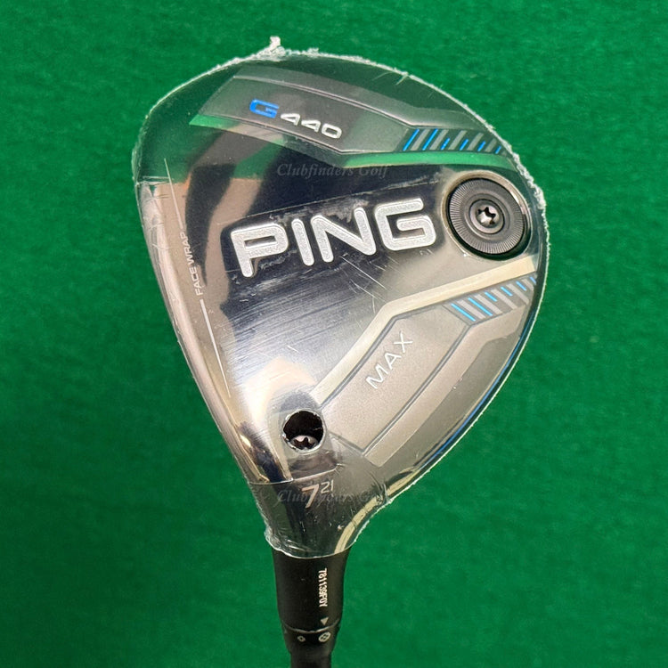 NEW LH Ping G440 MAX 21° Fairway Wood 7 Ping Alta CB 65 Graphite Seniors w/ HC