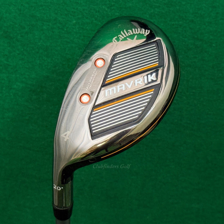 LH Callaway Mavrik 20° 4 Hybrid Project X Catalyst 65 5.5 Graphite Regular
