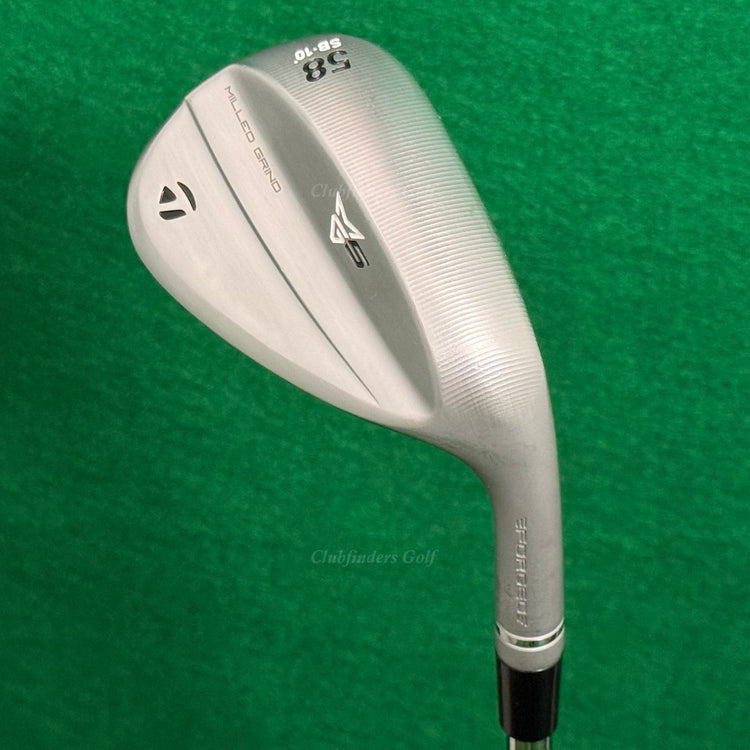 TaylorMade Milled Grind 5 MG5 Chrome 58-SB10 58° Lob Wedge DG 115 TI Wedge Flex