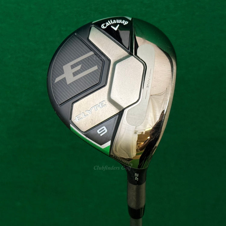 Callaway ELYTE 24° Fairway Wood 9 Fujikura Air Speeder 50-S Stiff