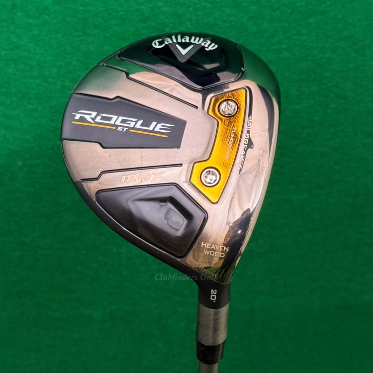 Callaway Rogue ST MAX 20° Heaven Wood Fujikura Air Speeder 50 Stiff w/ HC