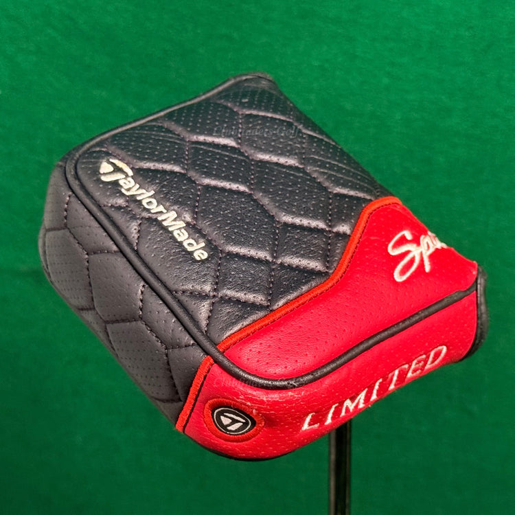 TaylorMade Spider Limited Red Itsy Bitsy 35" DB Putter Golf Club W/ Headcover