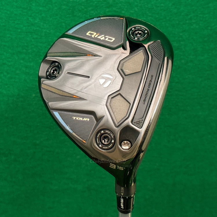 TaylorMade Qi4D Tour 15° Fairway Wood 3 Fujikura Pro 2.0 6-X Extra Stiff w/ HC