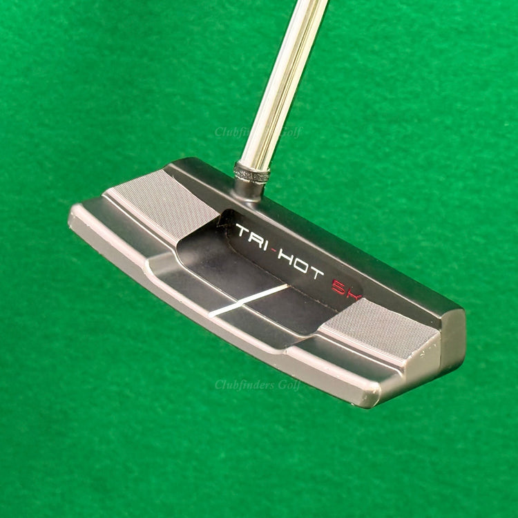 TOUR ISSUE Odyssey Tri-Hot 5K Triple Wide Single-Bend 35" Putter w/Super Stroke