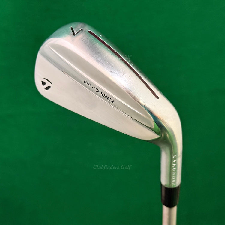TaylorMade 2025 P-790 Forged Single 7 Iron SteelFiber i95 Composite Stiff