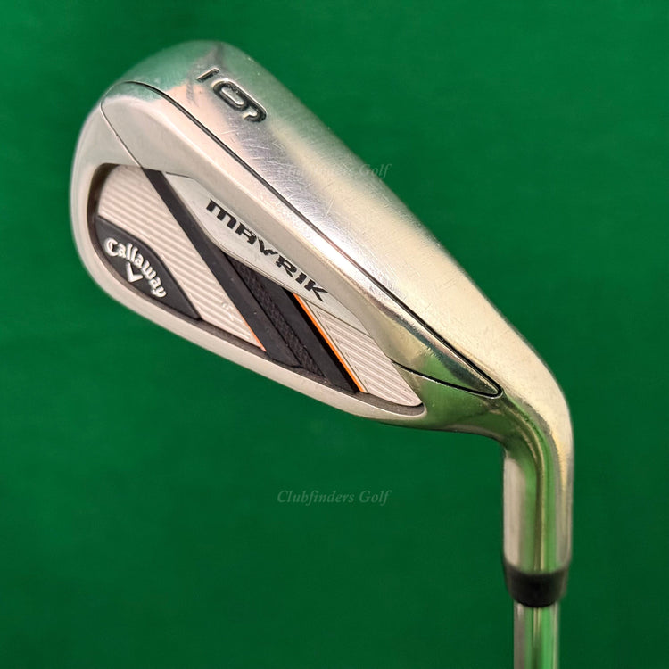Callaway Mavrik Single 6 Iron True Temper Elevate VSS 95-S Steel Stiff