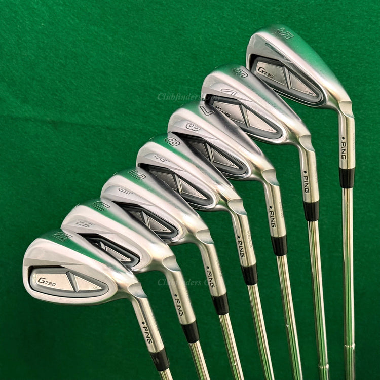 Ping G730 Black Dot 5-UW Iron Set Dynamic Gold 100 MID S300 Steel Stiff