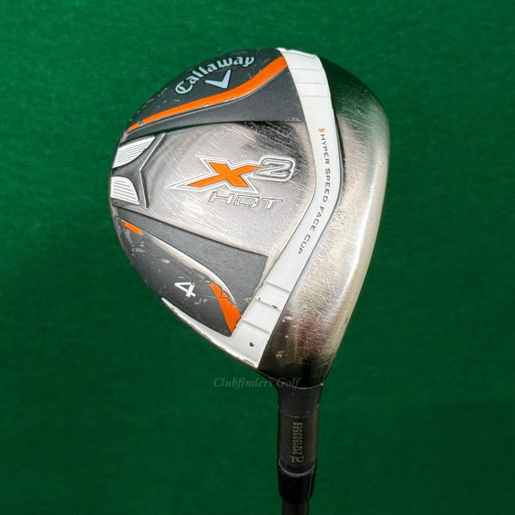 Tour Issue Callaway X2 Hot Fairway Wood 4 "TC" Aldila Tour Blue ATX60 Regular