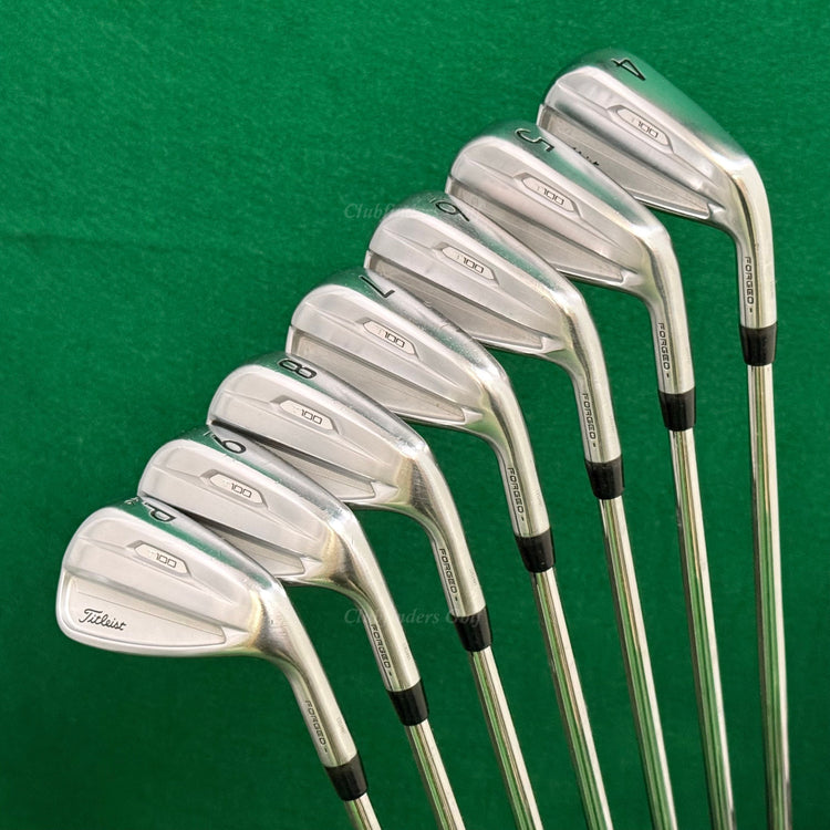 Titleist 2021 T100 Forged 4-PW Iron Set NS Pro Modus 3 Tour 125 Steel Stiff