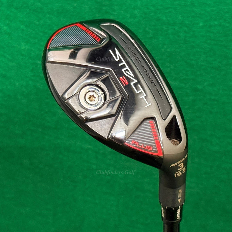 TaylorMade Stealth 2 Plus+ Rescue 19.5° 3 Hybrid Kai'li Red HY 95-x X-Stiff w/HC