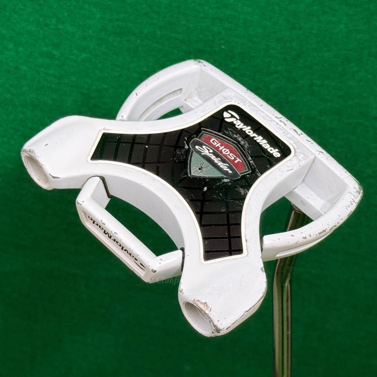 TaylorMade Ghost Spider 43" Single-Bend Mallet Putter Golf Club w/ Super Stroke