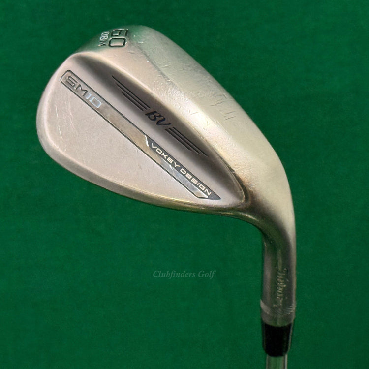 Titleist Vokey SM10 Nickel 60-8M 60° Lob Wedge Vokey Design Steel Wedge Flex