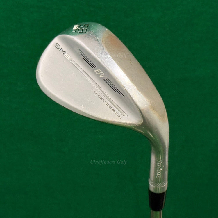 Titleist Vokey SM9 Tour Chrome 58-8M 58° Lob Wedge Stepped Steel Wedge Flex