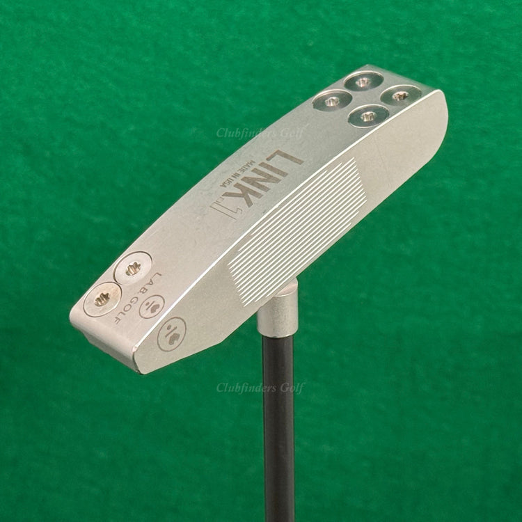 LAB Golf 2024 LINK.1 35" CS Blade Putter Matte Black Stepped Steel