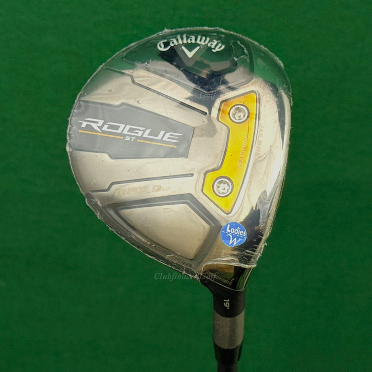 NEW Lady Callaway Rogue ST MAX D Fairway Wood 19° 5 Cypher Forty 4.0 Ladies