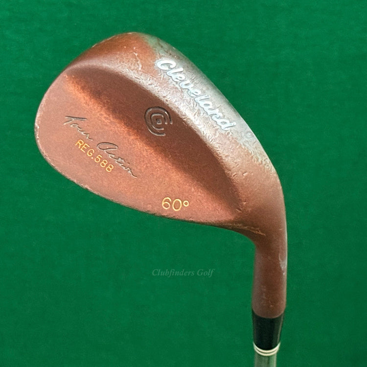 Cleveland Tour Action REG 588 Raw 60° Lob Wedge Stepped Steel Wedge Flex