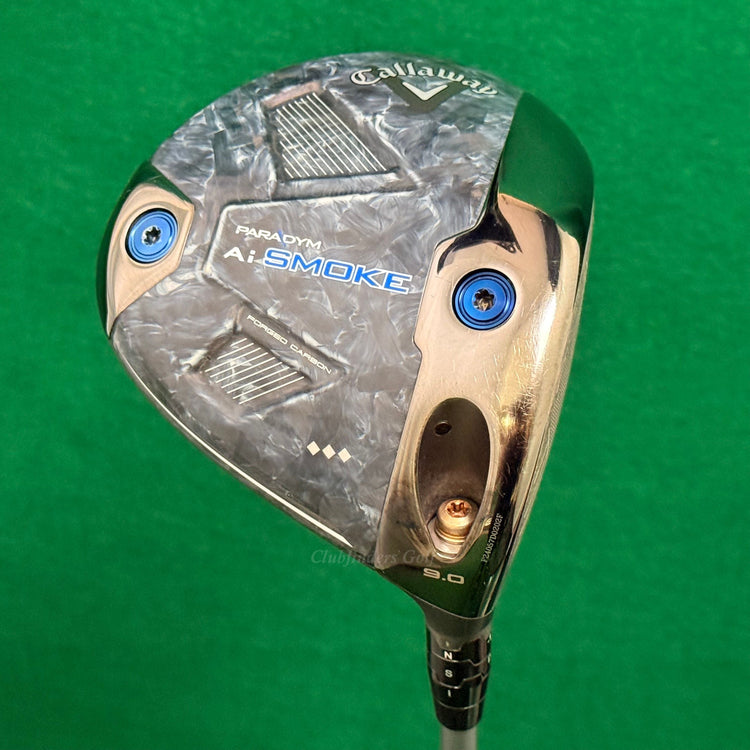 Callaway Paradym Ai Smoke Triple Diamond 9° Driver Denali Frost 60G 6.0 Stiff