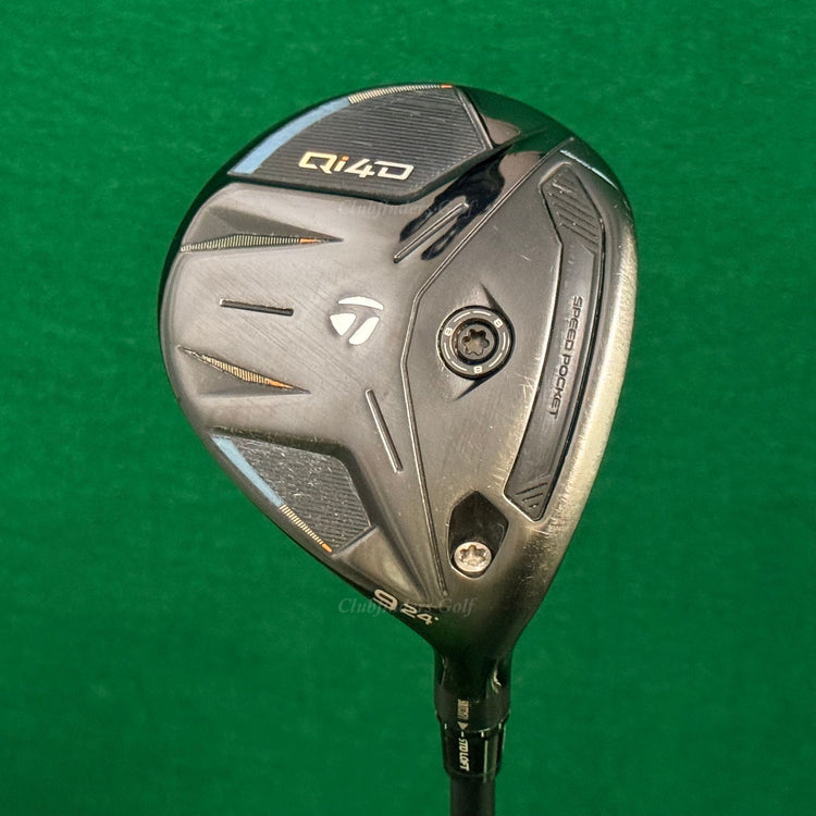 TaylorMade Qi4D 24° Fairway 9 Wood Ventus Blue FW 6-S Graphite Stiff w/HC