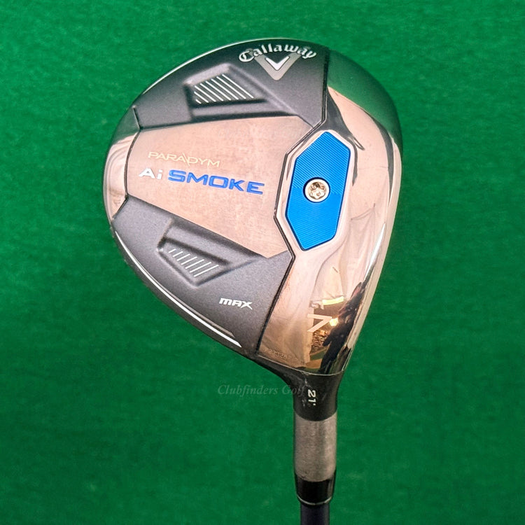 Callaway Paradym Ai Smoke Max 21° Fairway Wood 7 Fujikura Speeder 84 TS Stiff