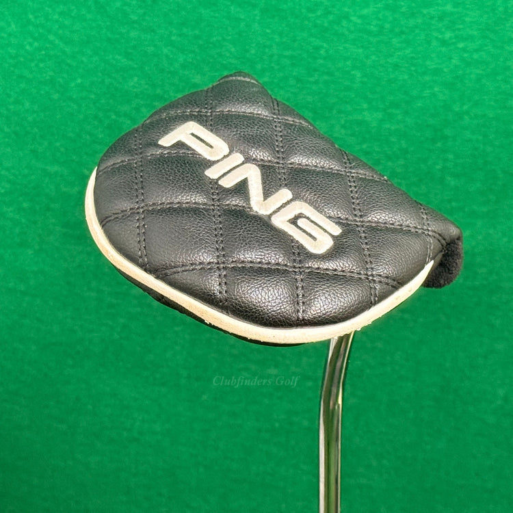 Ping 2023 MUNDY Black Dot 33" Double-Bend Mallet Putter Golf Club W/ HC