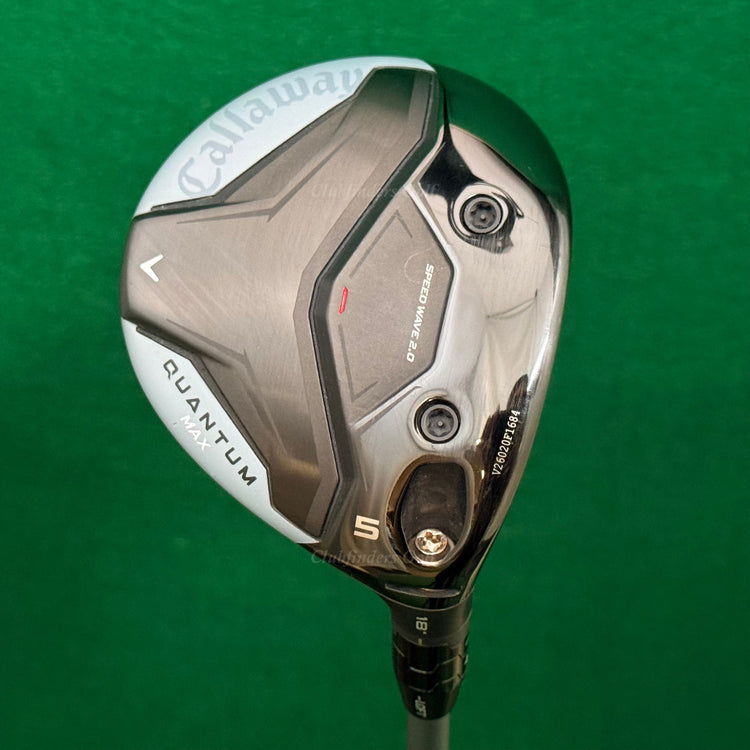 Callaway 2026 Quantum Max 18° Fairway Wood 5 Denali Frost 5.5 Regular w/ HC