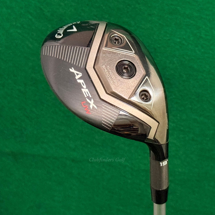Callaway Apex UW 2026 19° Hybrid Graphite Design Tour AD UB-7 Graphite Stiff