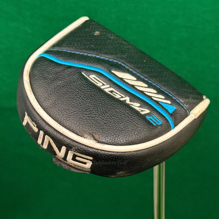 Ping Sigma 2 TYNE 4 Platinum Black Dot Adjustable Flow-Neck Putter w/ HC