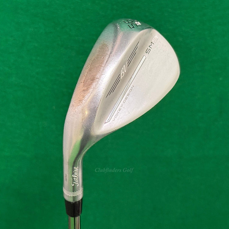 LH Titleist Vokey SM9 Chrome 56-12D 56° Sand Wedge Vokey Design Steel Wedge Flex