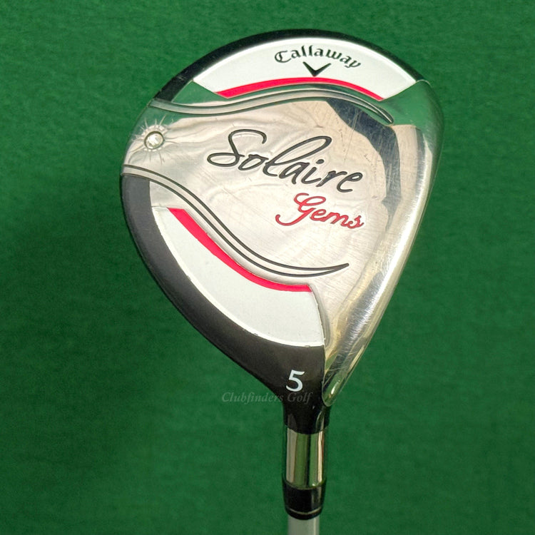 Lady Callaway 2014 Solaire Gems Fairway 5 Wood Factory 55 Graphite Women's