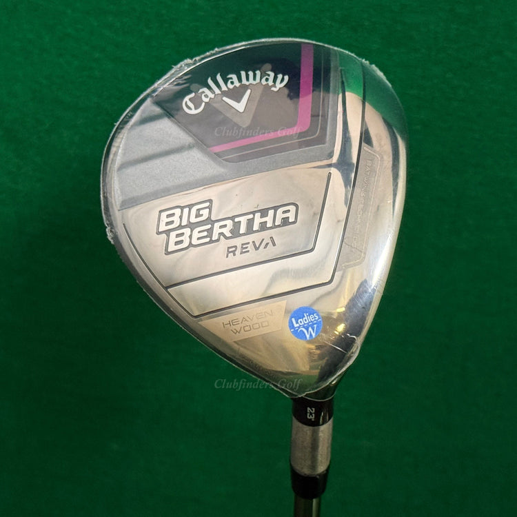 NEW Lady Callaway Big Bertha REVA 2023 23° Fairway HeavenWood RCH 50 Ladies w/HC