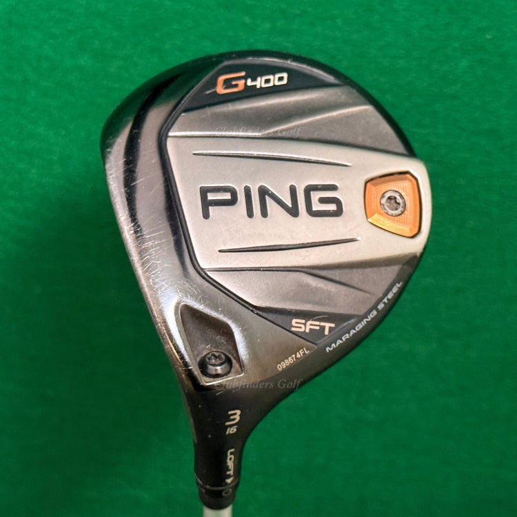 LH Ping G400 SFT 16° Fairway 3 Wood Ping Alta 65-R Graphite Regular