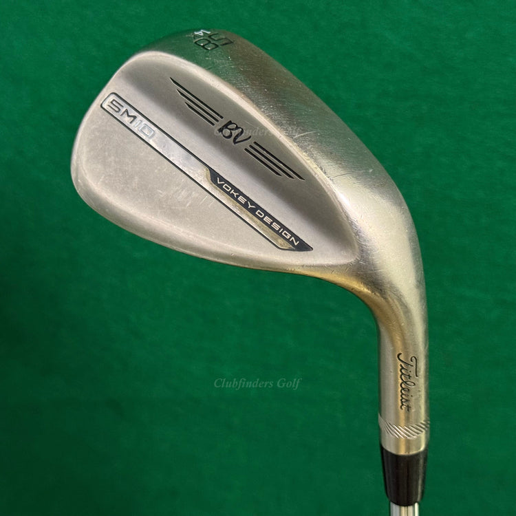 Titleist Vokey SM10 Nickel 58-14K 58° Lob Wedge Vokey Design Steel Wedge Flex