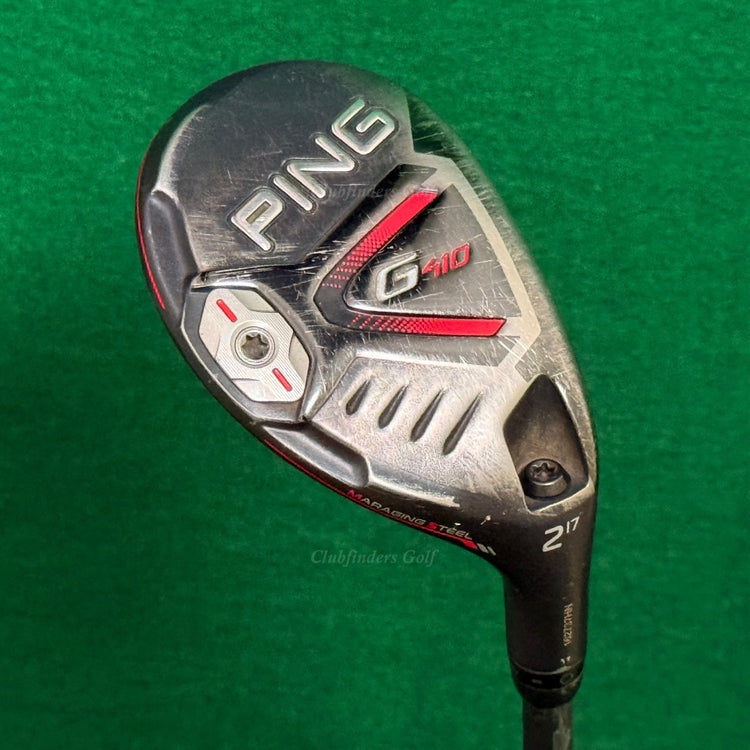 Ping G410 17° 2 Hybrid Aldila RIP Sigma 80HYB-S Graphite Stiff *DENT*