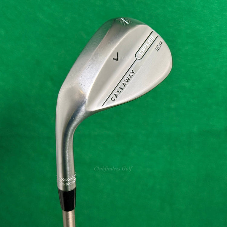 LH Callaway Opus SP Chrome 56-12 56° Sand Wedge SteelFiber i95 Composite Regular