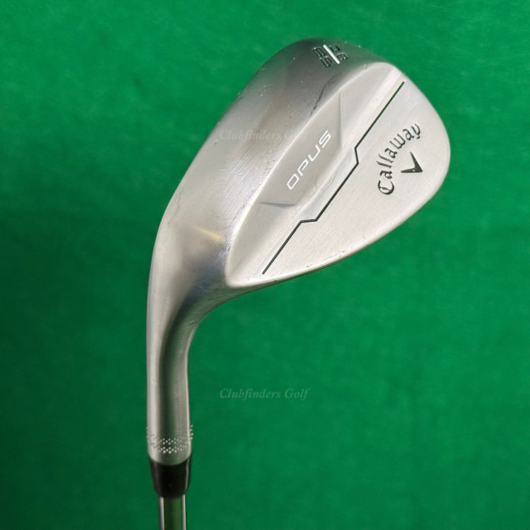 LH Callaway Opus Chrome 58-8C 58° Lob Wedge DG Mid 115 Steel Wedge Flex