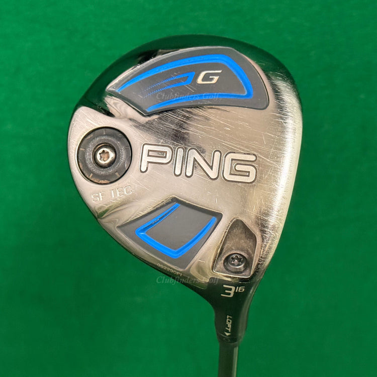 Ping G Series SF Tec 16° Fairway Wood 3 Ping Alta 65 Graphite Stiff