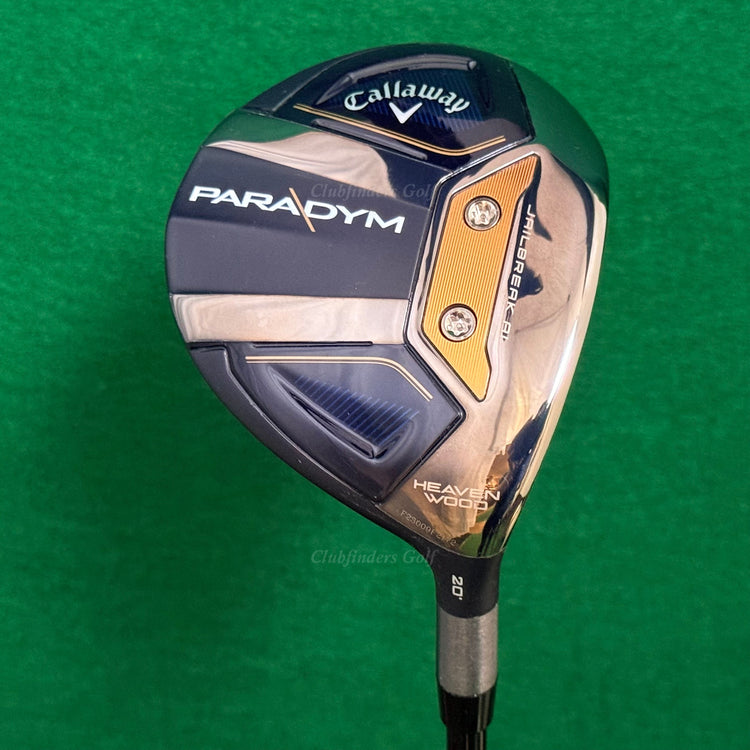 Callaway Paradym 20° Fairway Wood Heaven Wood Fujikura Ventus Blue TR 5-S Stiff