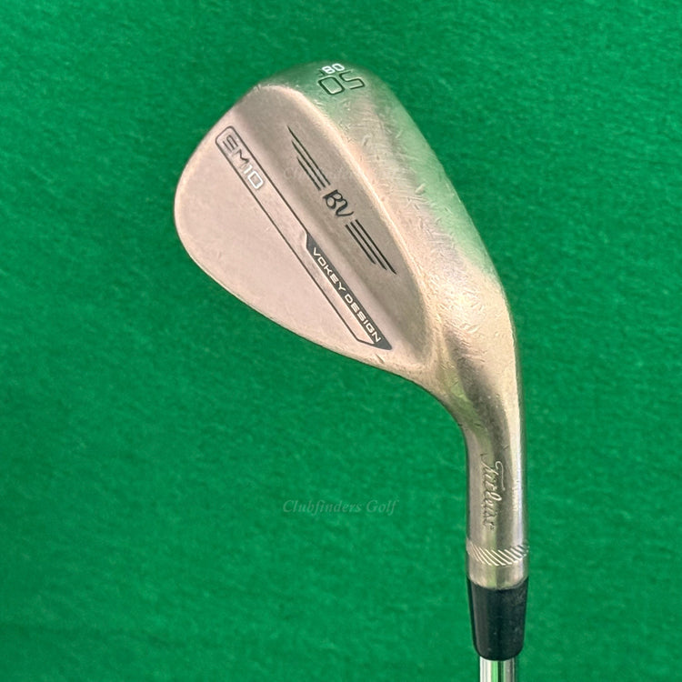 Titleist Vokey SM10 Nickel 50-8F 50° Gap Wedge Vokey Design Steel Wedge Flex
