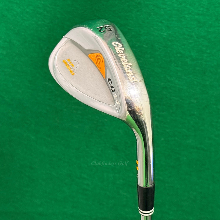 Cleveland CG14 Zip Grooves 52-10 52° Gap Wedge Cleveland Traction Wedge Flex