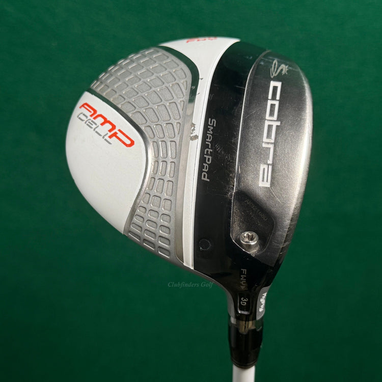 Cobra AMP Cell Fairway Wood 3-4 FWY Fujikura Fuel 60-S Graphite Stiff