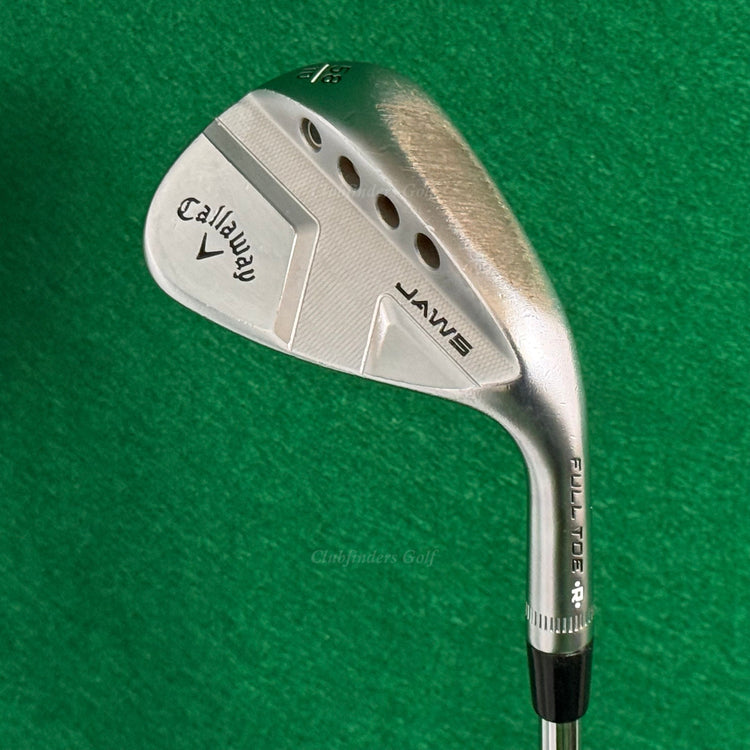 Callaway Jaws Full Toe Chrome 58-10 58° Lob Wedge DG Spinner 115 TI Wedge Flex