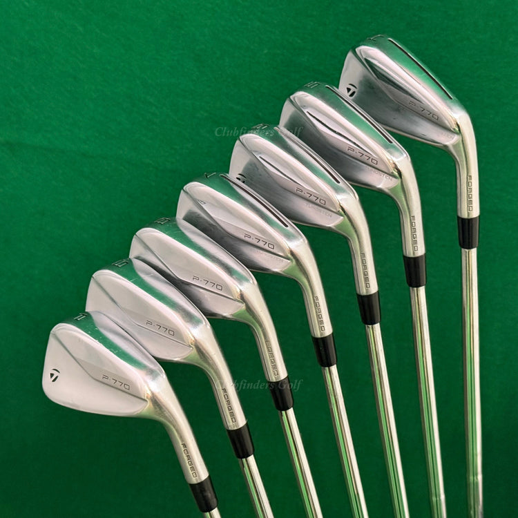 TayorMade 2020 P-770 Forged 4-PW Iron Set Dynamic Gold 120 X100 Steel ExStiff