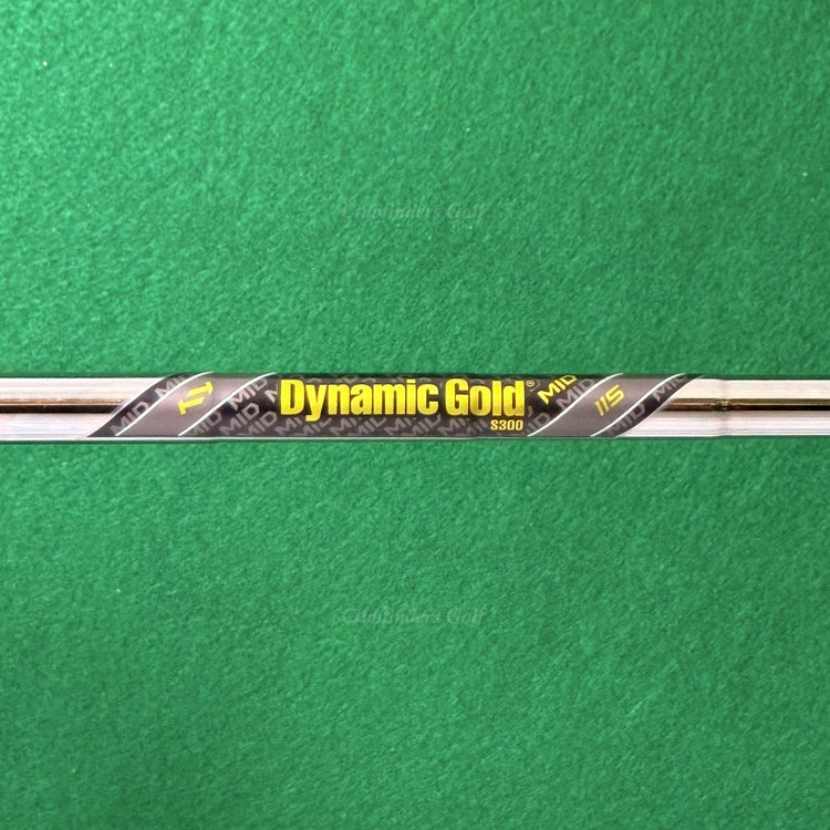 Tour Edge Exotics MAX 5-AW Iron Set Dynamic Gold MID 115 S300 Steel Stiff