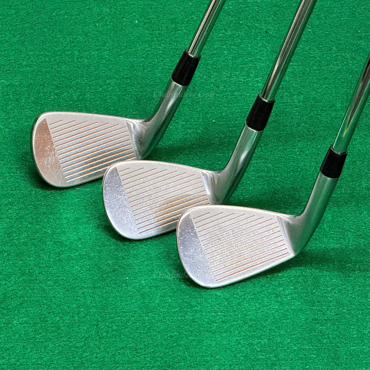 Cobra King 2019 Forged CB/MB Combo Chrome 4-PW Iron Set KBS Tour Steel Stiff