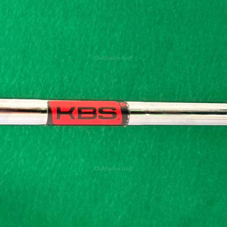 Cobra King 2019 Forged CB/MB Combo Chrome 4-PW Iron Set KBS Tour Steel Stiff