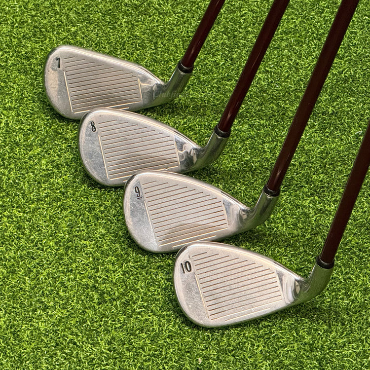 Lady Callaway Big Bertha Gems 4-10,GW Iron Set UST Mamiya iRoD Graphite