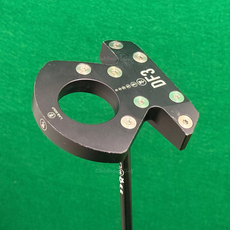 LAB Golf DF3 Custom Black 33.5" CS Mallet Putter LAB Golf Gears Seamless w/ HC