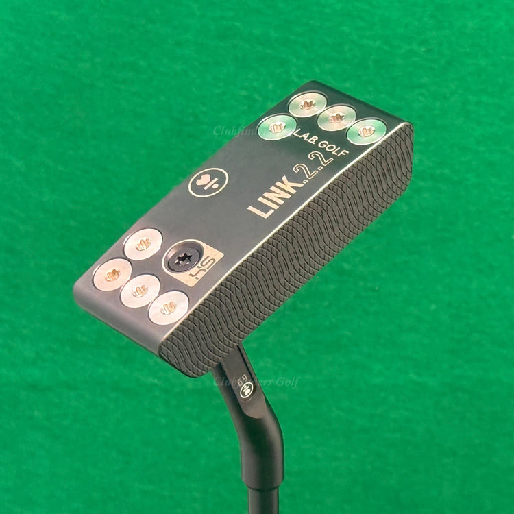 LAB Golf LINK.2.2 HS 2026 Milled 35" Putter Golf Club Matte Black Stepped w/ HC