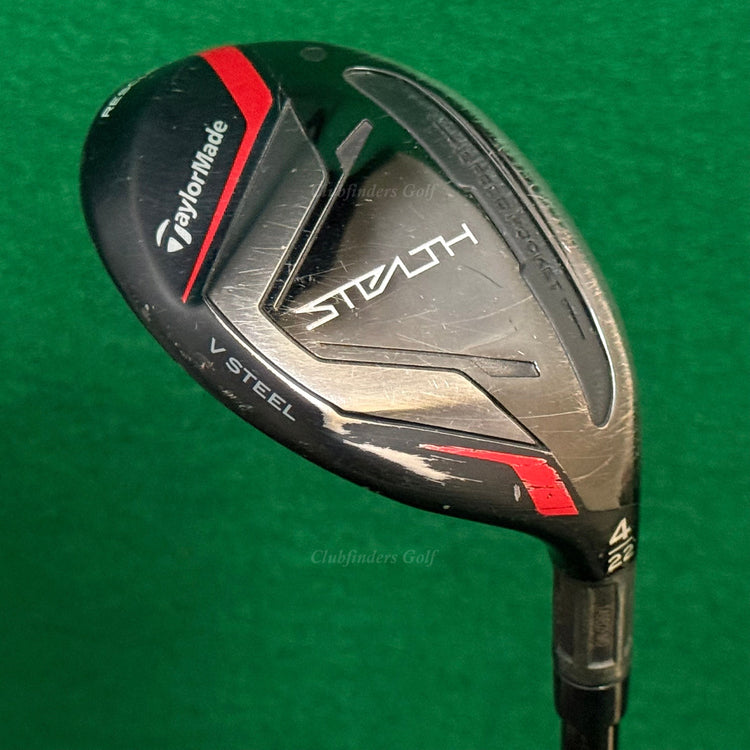 TaylorMade Stealth Rescue 22° 4 Hybrid Ventus Red 7-S Graphite Stiff w/HC